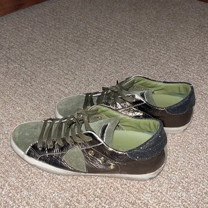 Philippe model green sneakers